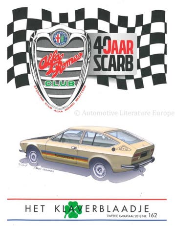 2018 ALFA ROMEO CLUB HET KLAVERBLAADJE 162 NEDERLANDS, Nieuw, Alfa Romeo, Author