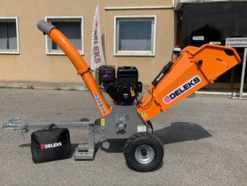 DELEKS® DK-800BS Houtversnipperaar Hakselaar Houtshredder, Ophalen of Verzenden, Nieuw, Benzine, DELEKS