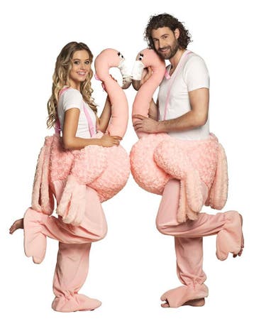 Stap in kostuum Flamingo, Ophalen of Verzenden, Nieuw