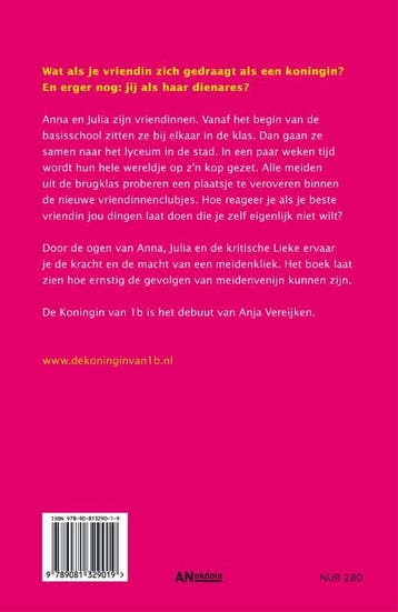 De koningin van 1b 9789081329019 A. Vereijken, Verzenden, Zo goed als nieuw, A. Vereijken