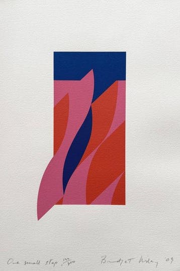 Bridget Riley (1931) - One small step, 2009, Antiek en Kunst