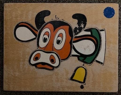 Puzzel Koe met bel, Boeken, Schoolboeken, Verzenden
