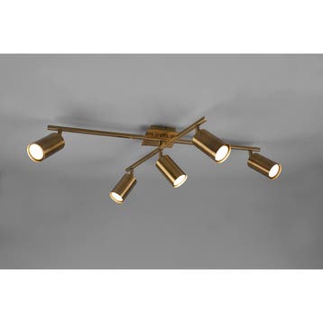 LED Plafondspot - Trion Monla - GU10 Fitting - 6-lichts -, Ophalen of Verzenden, Nieuw, Plafondspot of Wandspot