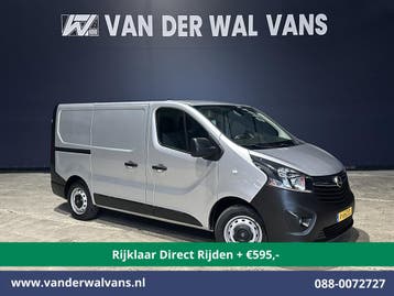 Opel Vivaro | 1.6 CDTI 126pk L1H1 Euro6 *Rijklaar Direct, Gebruikt, Euro 6, Dealer onderhouden, Zilver of Grijs