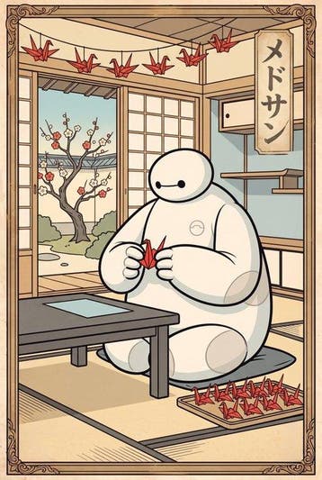 MEDSAN - Origami Baymax () - UNIQUE WORK
