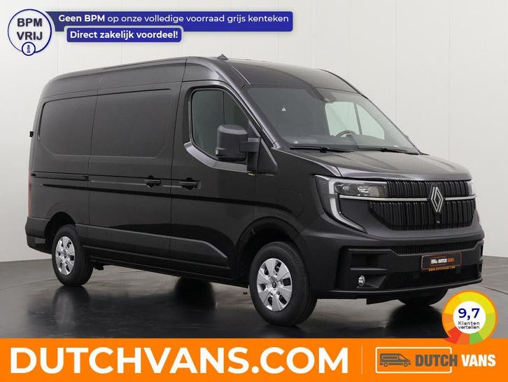 Renault Master E-Tech Bestelbus 2026 L2 H2 Elektrisch, Auto's, Bestelauto's, Te koop, Automaat, BTW verrekenbaar, Elektrisch, Zwart