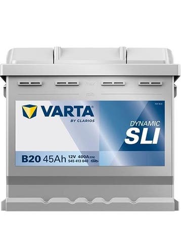 Varta Auto accu 12 volt 45 Ah SLI Dynamic type B20, Ophalen of Verzenden, Nieuw