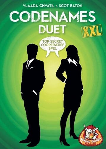 White Goblin Games Codenames: Duet XXL, Ophalen of Verzenden, Nieuw
