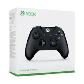 Microsoft Xbox One S Controller Zwart in Doos, Ophalen of Verzenden, Zo goed als nieuw