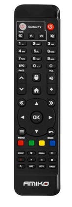 Afstandsbediening Amiko One A4, A5, A5M, A6 en Zero, Ophalen of Verzenden, Nieuw, Origineel