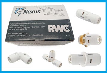 Hoge korting | SharkBite NEXUS push-fit steekfittingen, Verzenden, Nieuw