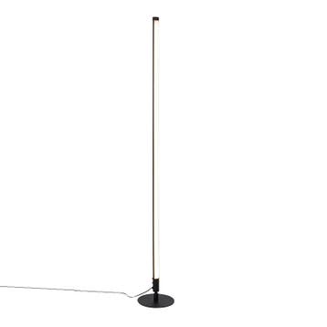 Vloerlamp zwart incl. LED met touch dimmer 3-staps dimbaar, Verzenden, Nieuw, Modern