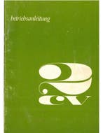 1968 CITROEN 2CV INSTRUCTIEBOEKJE DUITS