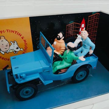 Hapax - Modelauto - Jeep met Kuifje - Tintin Objectif Lune -, Nieuw