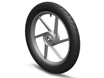 BERG-Onderdeel Skelter - wielen 6-spoke grijs 2.75x17 right, Ophalen of Verzenden, Nieuw