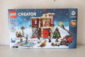 Lego - Creator - 10263 - Brandweerkazerne in winterdorp -, Nieuw