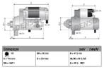Starter Cummins 7.5 kw, Verzenden