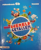 De Wereld in Getallen 4. gr 6 rekenboek b 9789034546852, Verzenden, Zo goed als nieuw