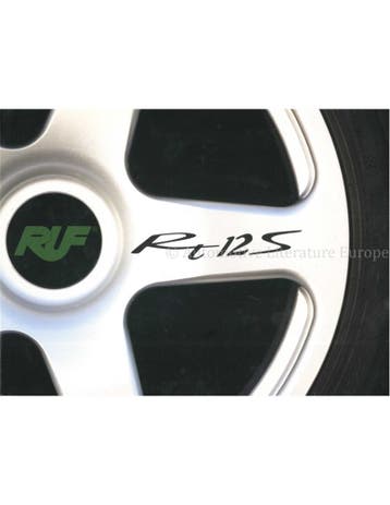 2010 RUF RT 12S BROCHURE DUITS ENGELS, Nieuw, Porsche, Author