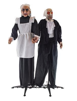 Halloween Decoratie Butler En Dienstmeid, Kinderen en Baby's, Speelgoed | Poppen, Overige typen, Nieuw, Verzenden