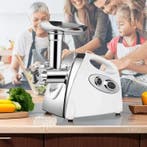 Vleesmolen 2800W – RVS Gehaktmolen met Worstmaker, Verzenden, Nieuw in verpakking