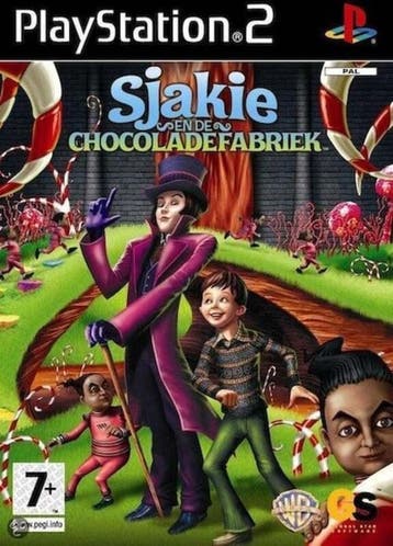 Sjakie en de Chocoladefabriek (PS2 Games), Spelcomputers en Games, Ophalen of Verzenden, Zo goed als nieuw