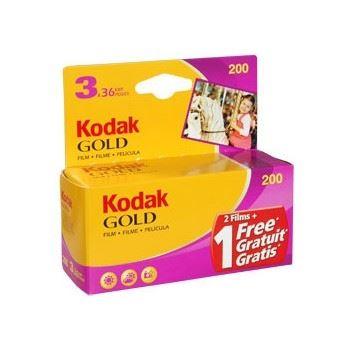 Kodak Gold 200 GB 135-36 3pack, Ophalen of Verzenden, Nieuw, Kodak