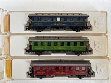 Liliput H0 - 27751 / 27752 / 27753 - Model treinwagon (3) -, Nieuw