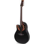 Ovation CE44L-5 Celebrity Elite Mid Depth Black linkshandige, Muziek en Instrumenten, Snaarinstrumenten | Gitaren | Akoestisch