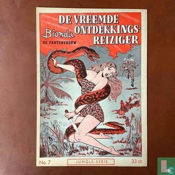 Bionda de pantervrouw [Pantera Bionda] - De vreemde ontde..., Eén comic, Verzenden, Europa, Zo goed als nieuw