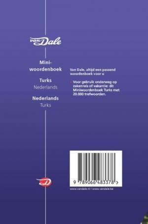Van Dale miniwoordenboek Turks / Van Dale Miniwoordenboek, Boeken, Woordenboeken, Verzenden, Gelezen