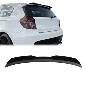 Spoiler aanzet glanzend zwart passend voor BMW 1 serie E8..., Verzenden, Nieuw
