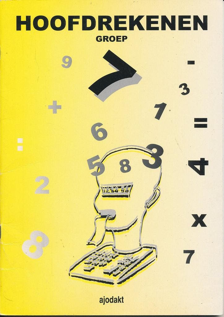Ajodakt Hoofdrekenen groep 7 (per stuk), Boeken, Schoolboeken, Verzenden