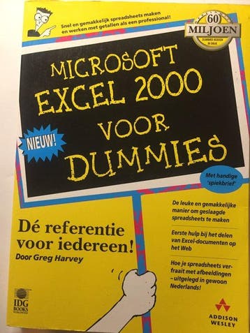 Microsoft Excel 2000 voor Windows voor Dummies 9789043000741, Verzenden, Gelezen, G. Harvey