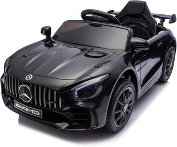 Elektrische kinderauto - Mercedes GTR AMG - 2x25W - zwart (n, Ophalen of Verzenden, Nieuw, Overige typen
