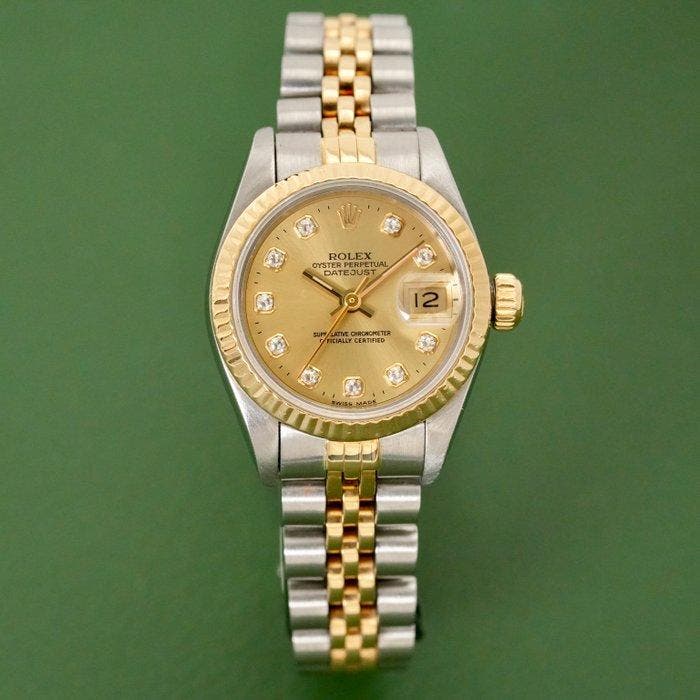 Rolex - Oyster Perpetual Datejust - 69173 - Dames -, Sieraden, Tassen en Uiterlijk, Horloges | Heren