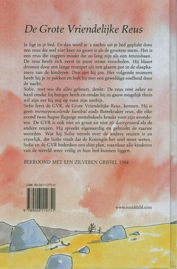 De GVR 9789026112751 Roald Dahl, Boeken, Verzenden, Gelezen, Roald Dahl