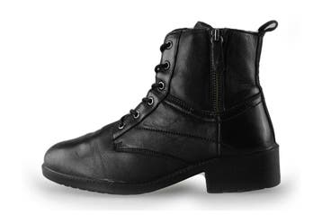 Loff1881 Veterboots in maat 39 Zwart, Loff1881, Verzenden, Zwart, Overige typen
