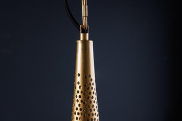 Hanglamp ORIENT LIVING 50 cm ijzer met gouden decoratie -, Ophalen of Verzenden, Nieuw