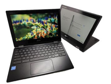 Acer SPIN CHROMEBOOK  11 R751T | 11,6 IPS Touch | Intel, Qwerty, Verzenden, Touchscreen, 32 GB of minder