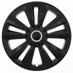Wieldoppen  Terra Ring Zwart 16 inch, Auto diversen, Wieldoppen, Verzenden, Nieuw