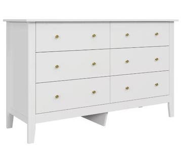 Ladekast met 6 Lades –Houten Dressoir voor Slaap- en Woonkam, Verzenden, Nieuw