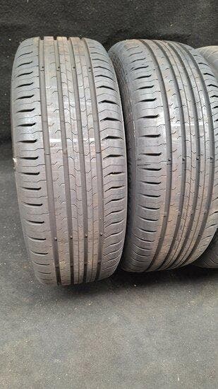 bandenset banden set Continental ContiEcoContact 5 215 60..., Verzenden, Gebruikt