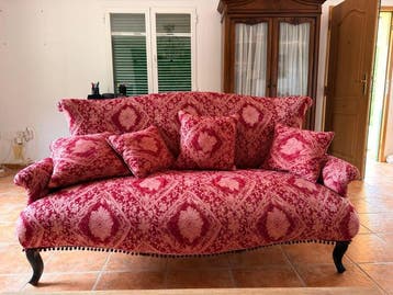 Sofa - Fluweel, Hout, Nieuw