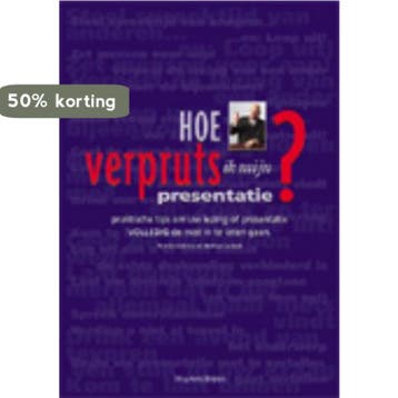 Hoe verpruts ik mijn presentatie ? - R. Iedema 9789080757431, Verzenden, Gelezen, R. Iedema