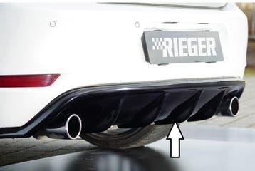 Aggressive Diffuser voor Volkswagen Golf 6 GTI / GTD, Auto diversen, Ophalen of Verzenden