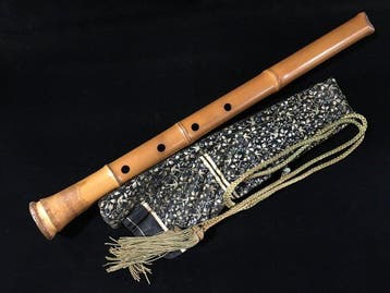 Traditional Japanese Bamboo Flute Shakuhachi - Authentic, Nieuw