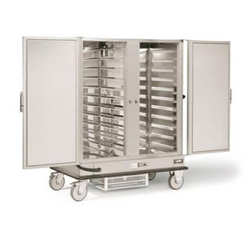 Dubbele Gekoelde  Banketwagen | 2 x 2/1 GN |  600W | 1487..., Verzenden, Nieuw in verpakking