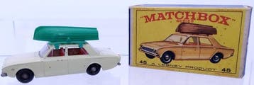 Matchbox 1:64 - Modelauto - Ford Corsair with boat in, Nieuw