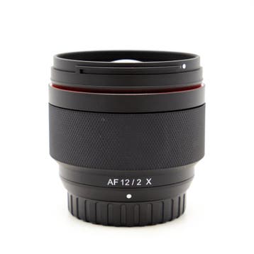 Samyang 12mm F2 AF Fujifilm X-Mount Objectief (Occasion), Ophalen of Verzenden, Zo goed als nieuw, Groothoeklens